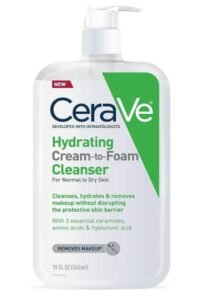 CeraVe Hydrating Cream To Foam Cleanser