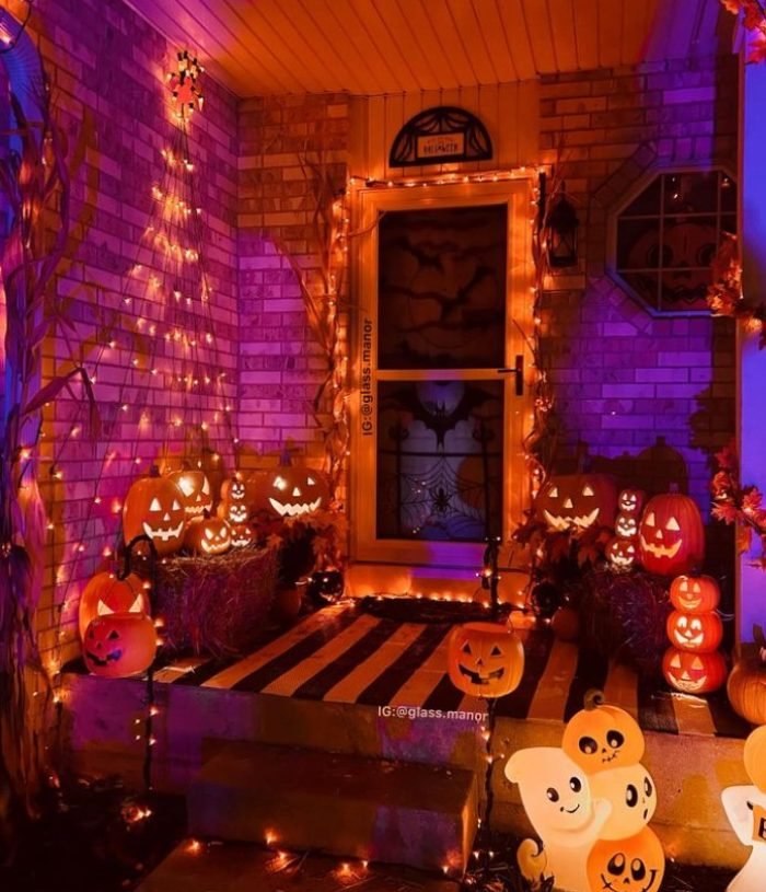 Halloween Porch Decoration